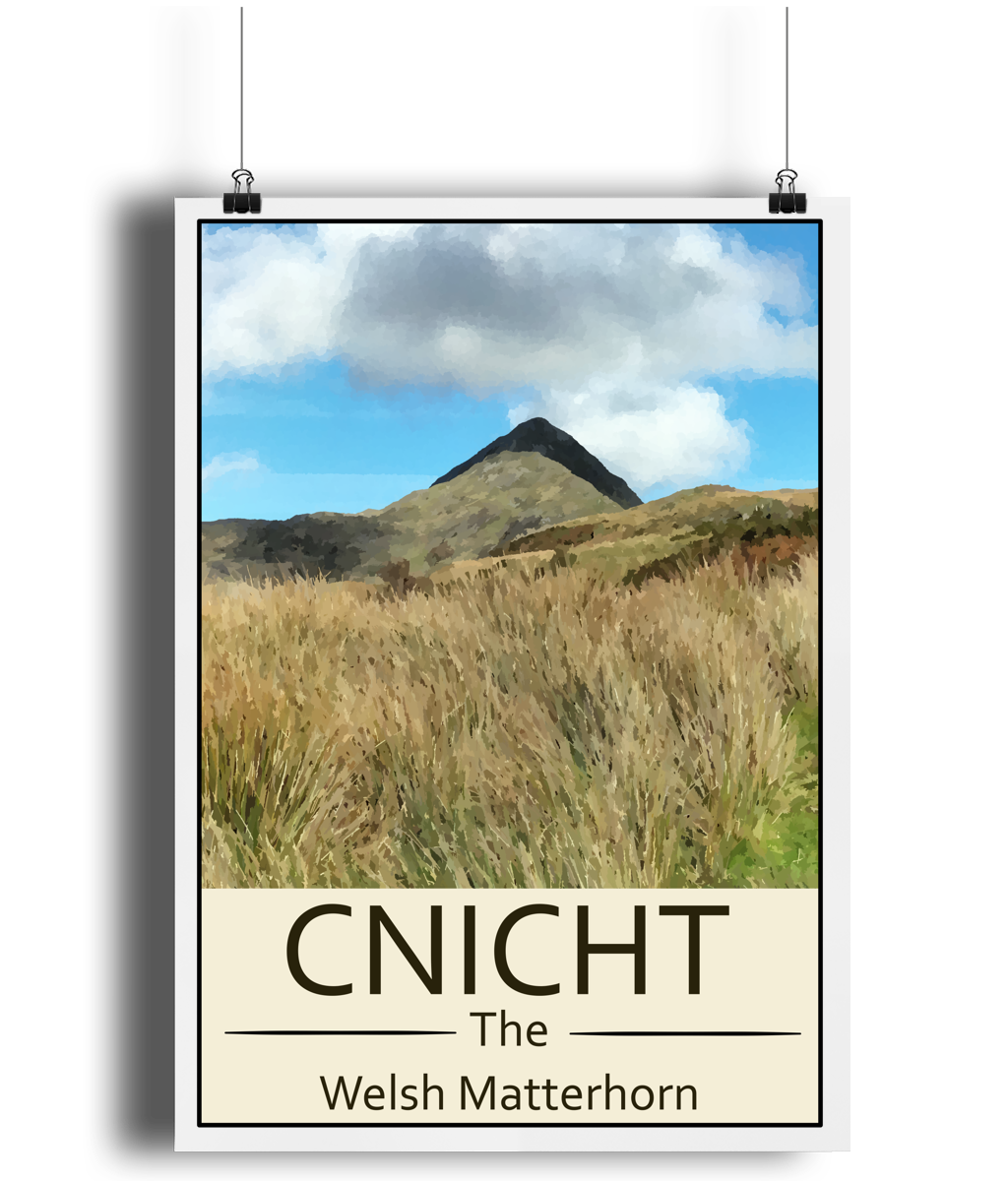 Cnicht Poster with Free Photo Download